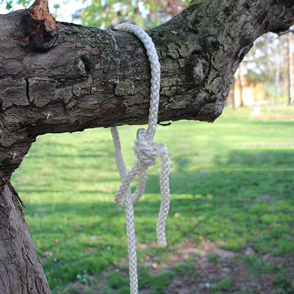 Nylon flettet tau 6mm flaggstang løftetau utendørs flaggstang tilbehør tau kroker tilbehør