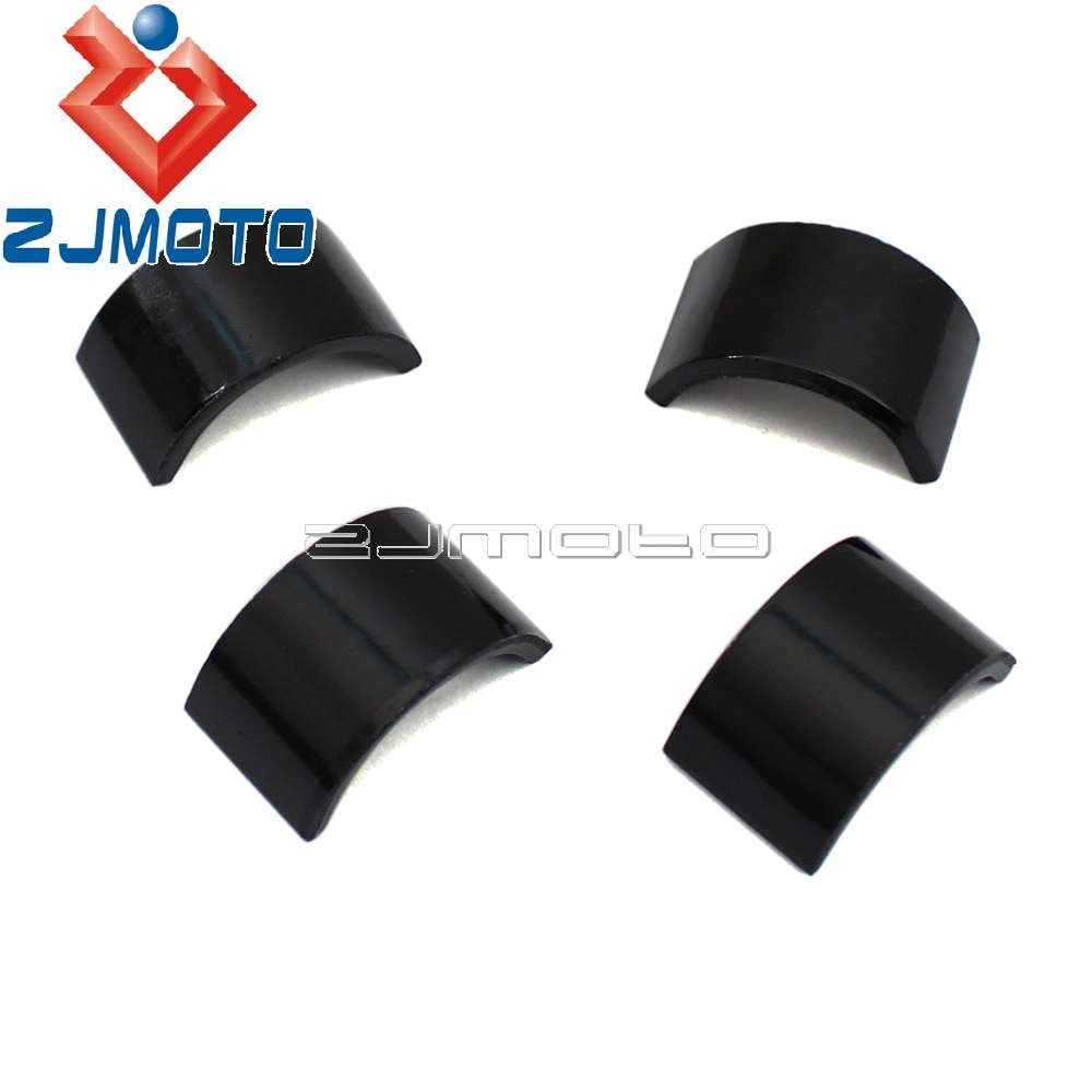 Motorcycle Aluminum 7/8" Handle Bar Fog Light Mount Brackets Black Spotlight Holder 22mm Tube Crash Bar Lights Support Clamps