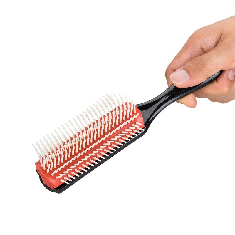 Brosse démêlante pour Salon de coiffure, 1 pièce, pour cheveux doux et bouclés, peigne pour femmes: 1PC  comb