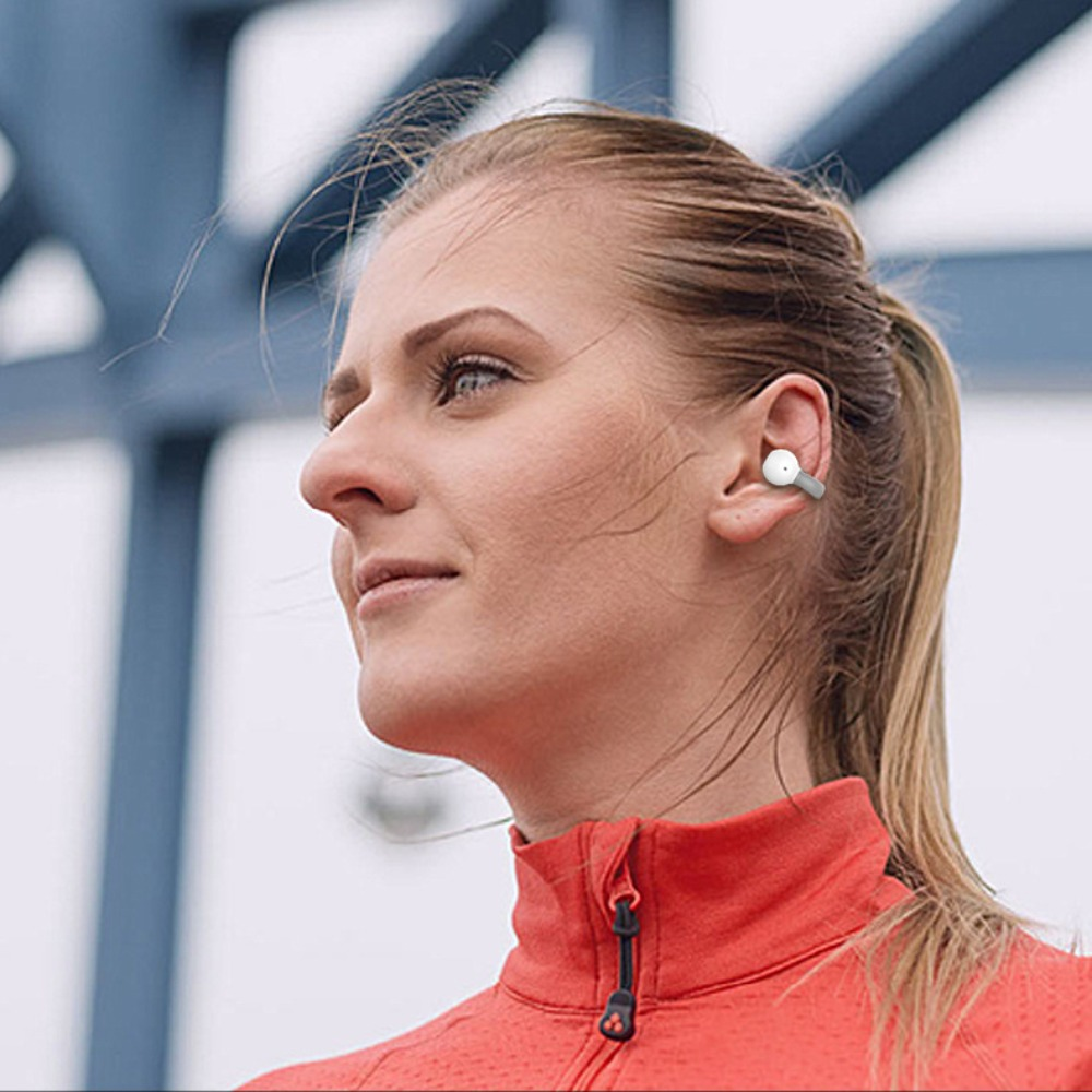 Ear Clip-on Bluetooth Earphones 24Hours Long Endurance Sports Headphones Noise Cancelling Bone Conduction Headset TWS Earbud
