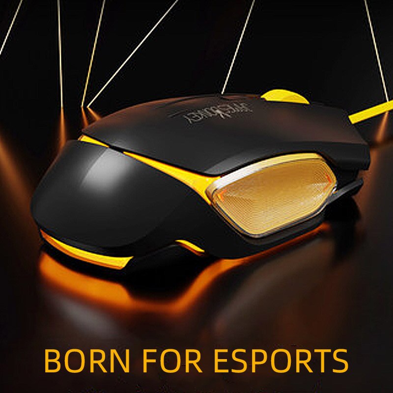 Game Mouse 5 Key For Mechanical Keyboard 3200DPI Wired Mouse Ergonomically Used For Office E-sports Notebook Desktop Computer