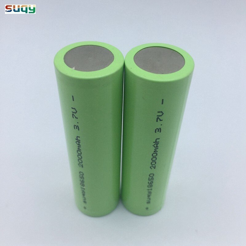 Neue 3,7 v Lithium-Ionen Batterie 18650 Lithium-Akkus 2000mah Batterie Li Ionen Akkus Keine Pcb