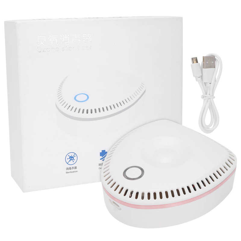 for Medicines Organizer Tablet Storage USB Charging Portable Office Car Ozone Cleaner Machine Restroom Refrigerator Deodorizer