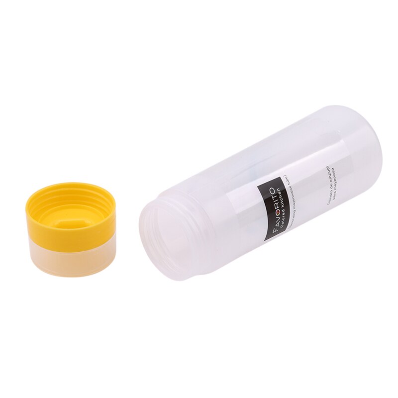 Gul & rød squeeze salatdressing krukke ketchup sauce flasker lækagesikret oiler cruet 300ml køkken madlavning tilbehør