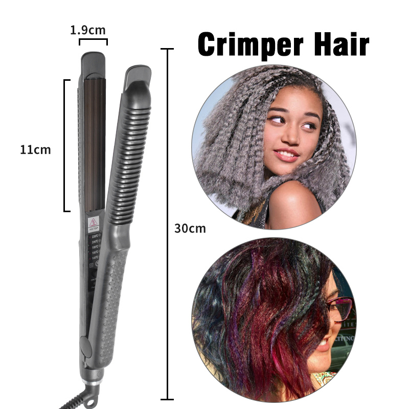 Corrugated Iron Hair Fluffy Hair Styler Wave Corrugated Crimper Waves for Lady Straightening Hair Iron Styling Tool