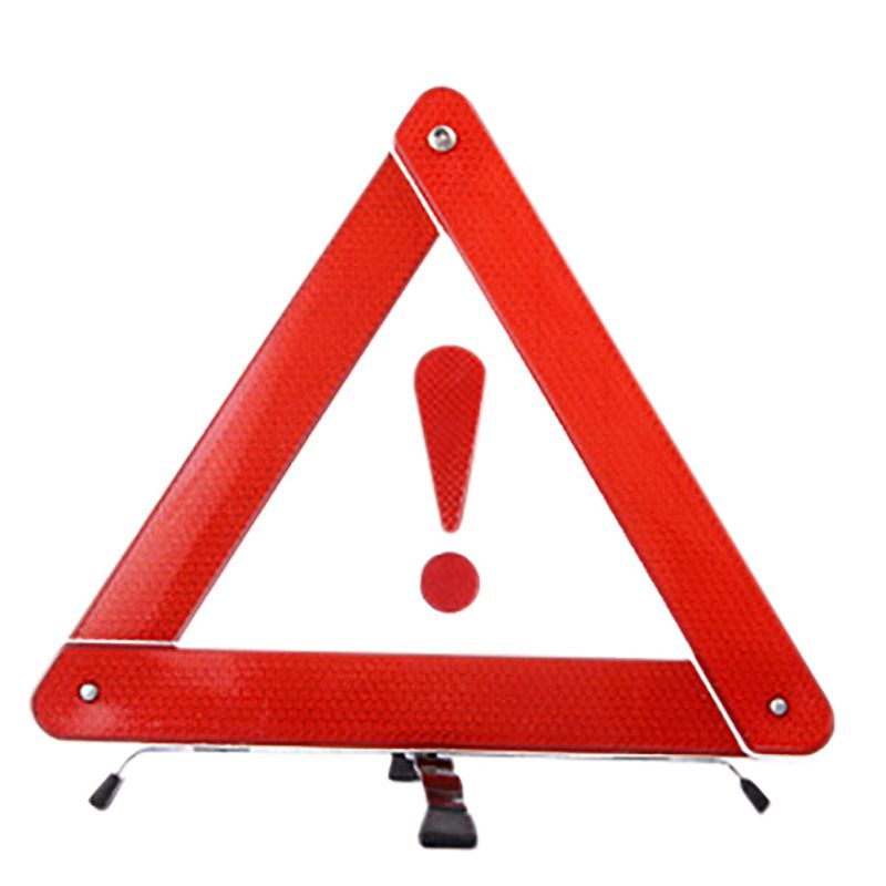 Triángulos reflectantes para coche, señal de tablero de advertencia, trípode para coche, señal de parada de fallos peligrosos, herramienta de emergencia, señal reflectante: Default Title