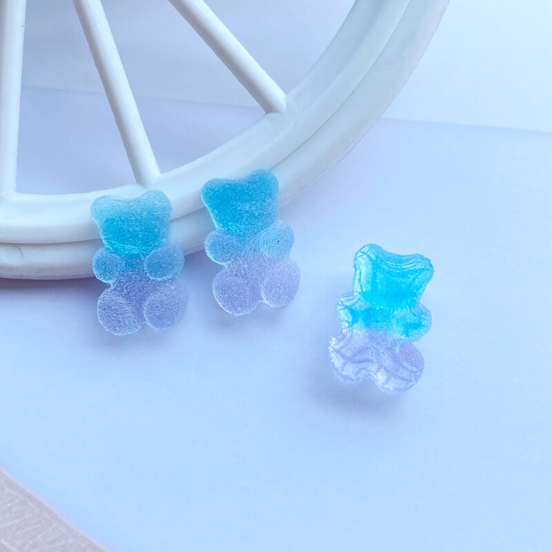 20 pieces new mixed soft glue two color wear flat back cabochon craft clothing diy scrapbooking accessories  j56: F