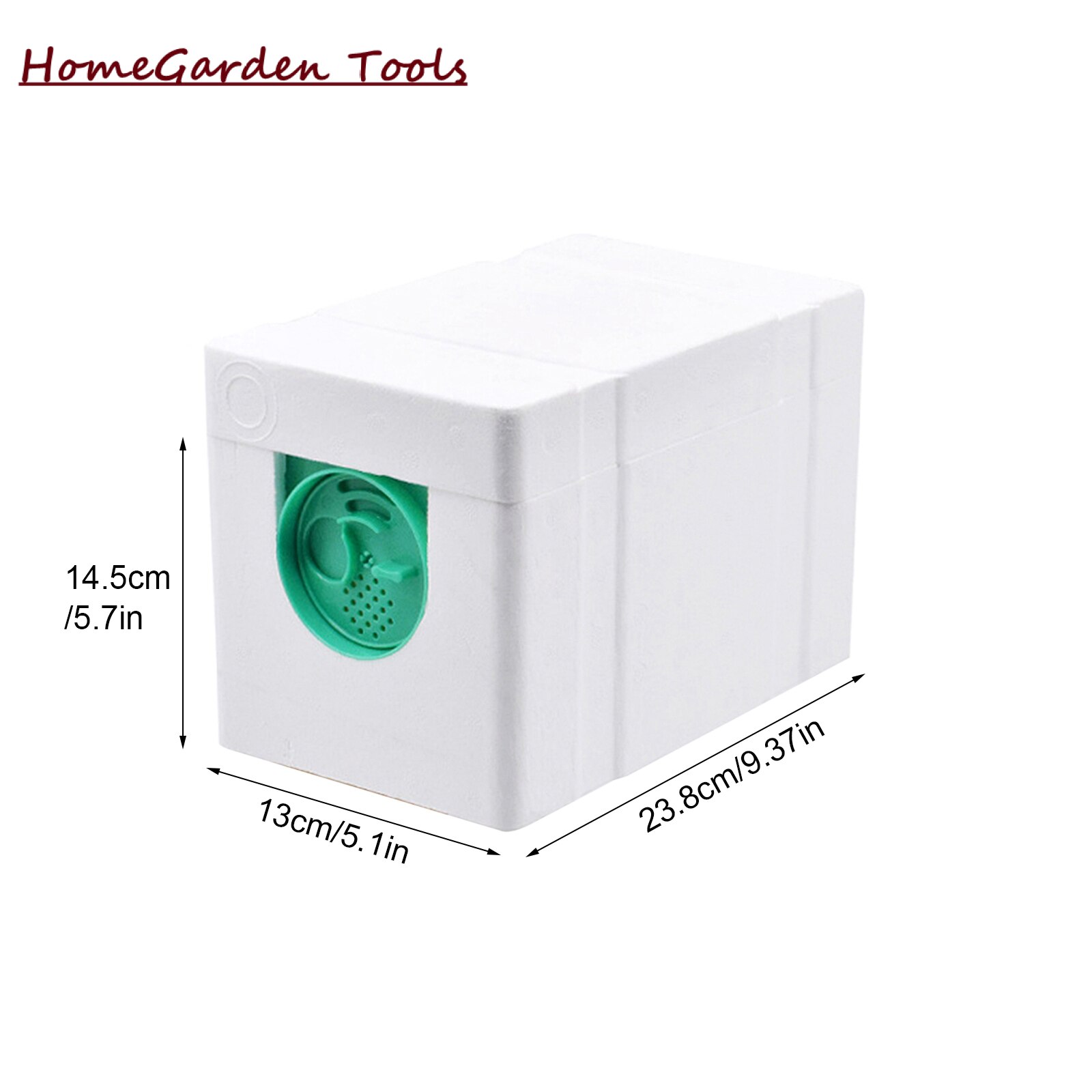 Bee Pollination Box Beekeeping Tool Perfect 1set EPS Garden Tool Single Layer Foam Beehive Nest Beehive