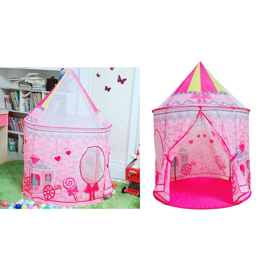 Opvouwbare Kids Peuters Speeltent Fantasy Roze Yurt Nursery Strand Speelgoed Leuke