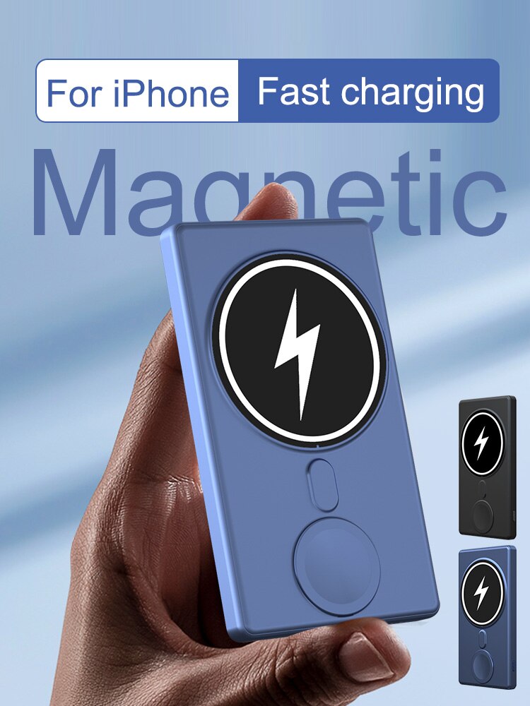 Powerbank Portable power bankWireless External battery Magnetic External battery fast charge Portable battery telephone portable