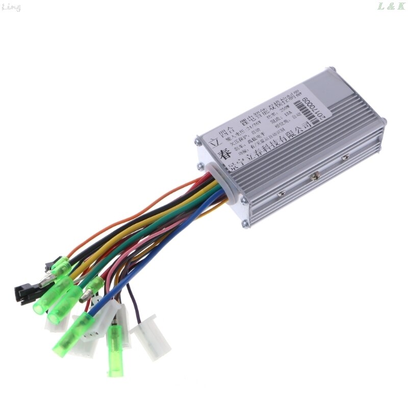 Regulador de velocidad sin escobillas DC 24/36V 250W, Motor eléctrico de bicicleta eléctrica, controlador de velocidad