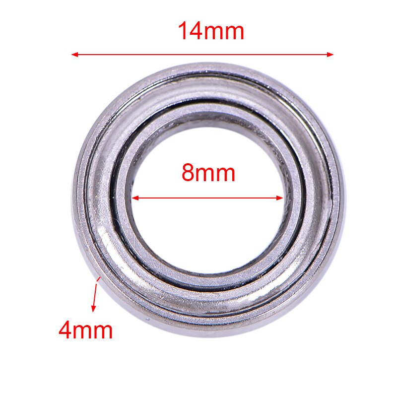 1 pieza de rodamientos sellados de pesca, accesorio de carrete de acero inoxidable, 6 tamaños para Carretes de pesca: F