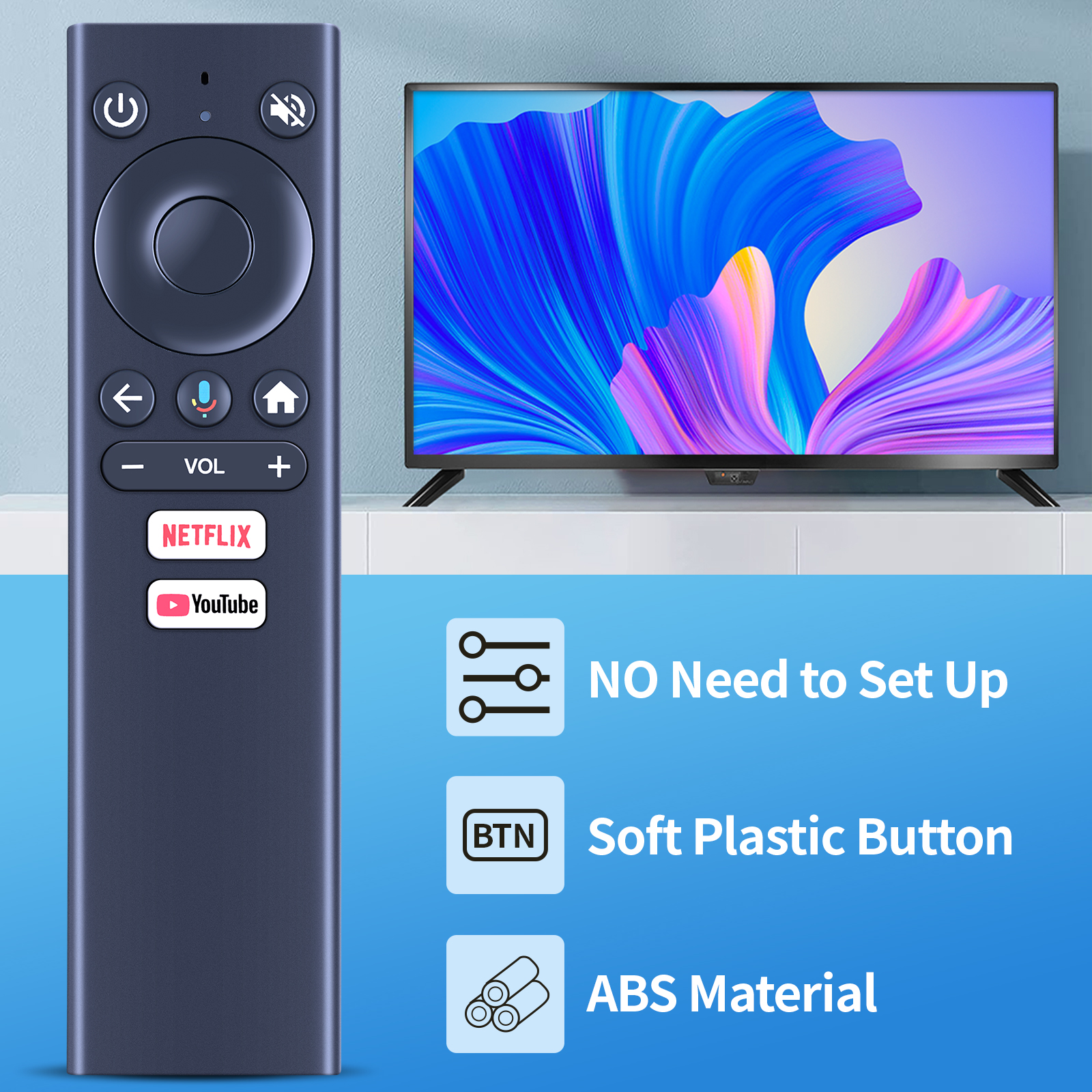 Remote control for Dynalink Android TV Box WH-6136