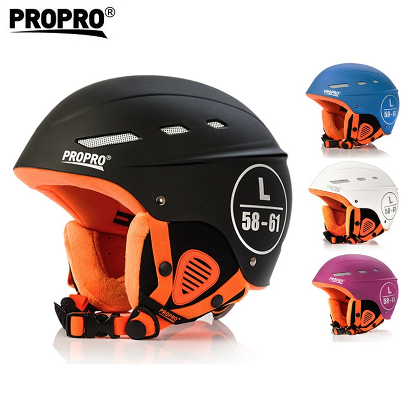 ProPro – casque de protection pour Sports, Ski, doublure polaire chaude en hiver, snowboard, sécurité, Skateboard, neige