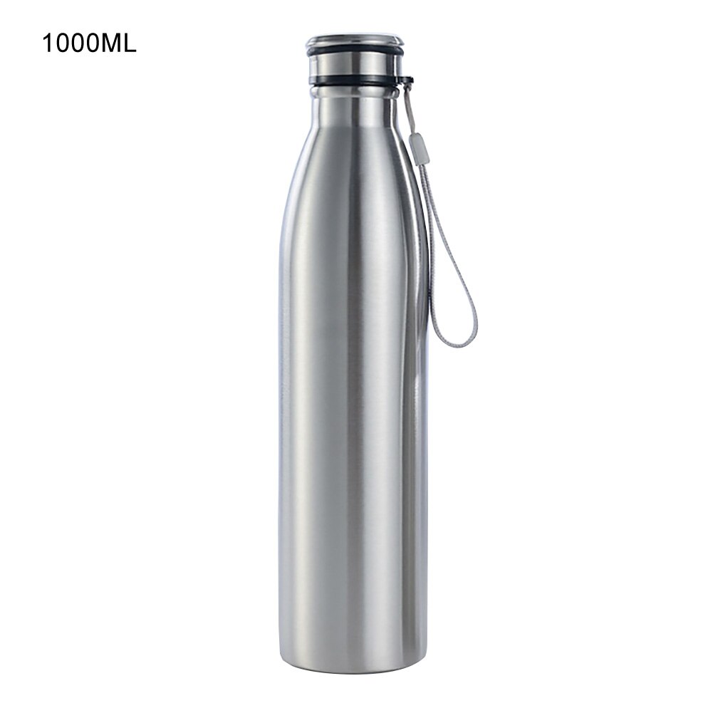 650/1000ml in Acciaio Inox Bottiglia di Acqua Bottiglia di Acqua Potabile Portatile Palestra sport Ciclismo Articoli E Attrezzature per Acqua, Caffè, Tè Bambini I Regali di Scuola: 1000ml