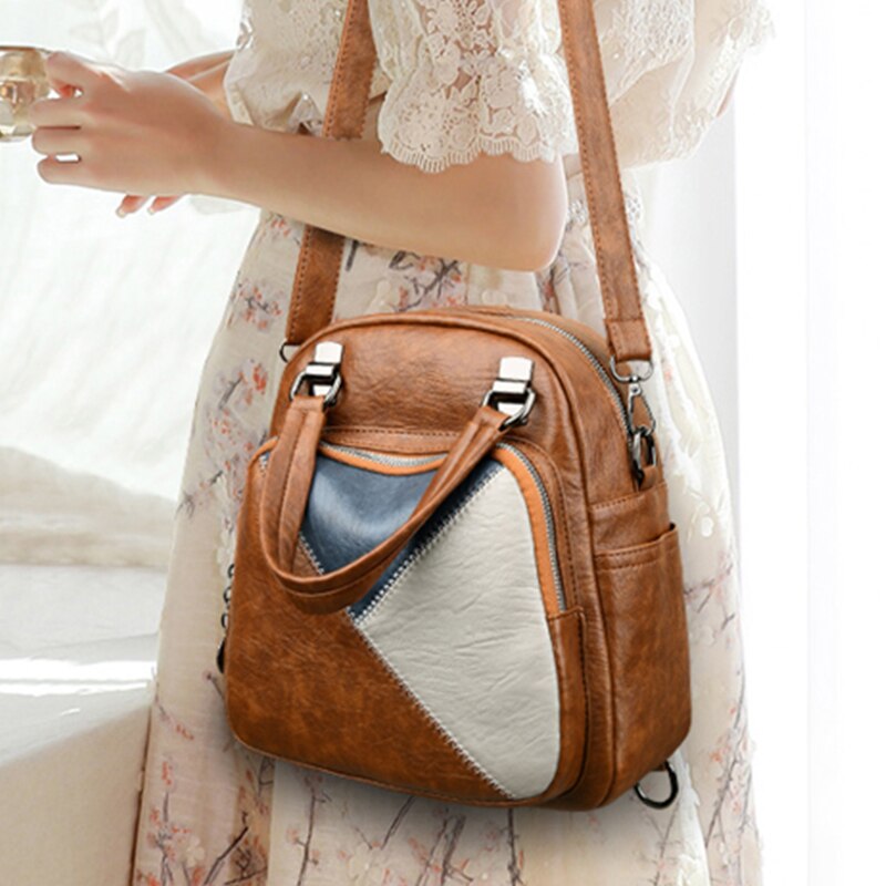 Multifunctionele damestas luxe handtassen splice dames schoudertassen crossbody tas voor dames handtas bolsas