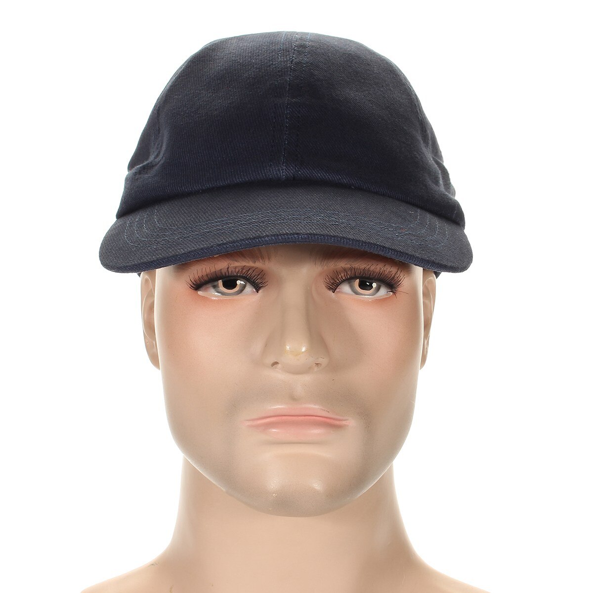 ANPWOO-gorras de béisbol con protección para la cabeza, casco de seguridad ligero, color azul