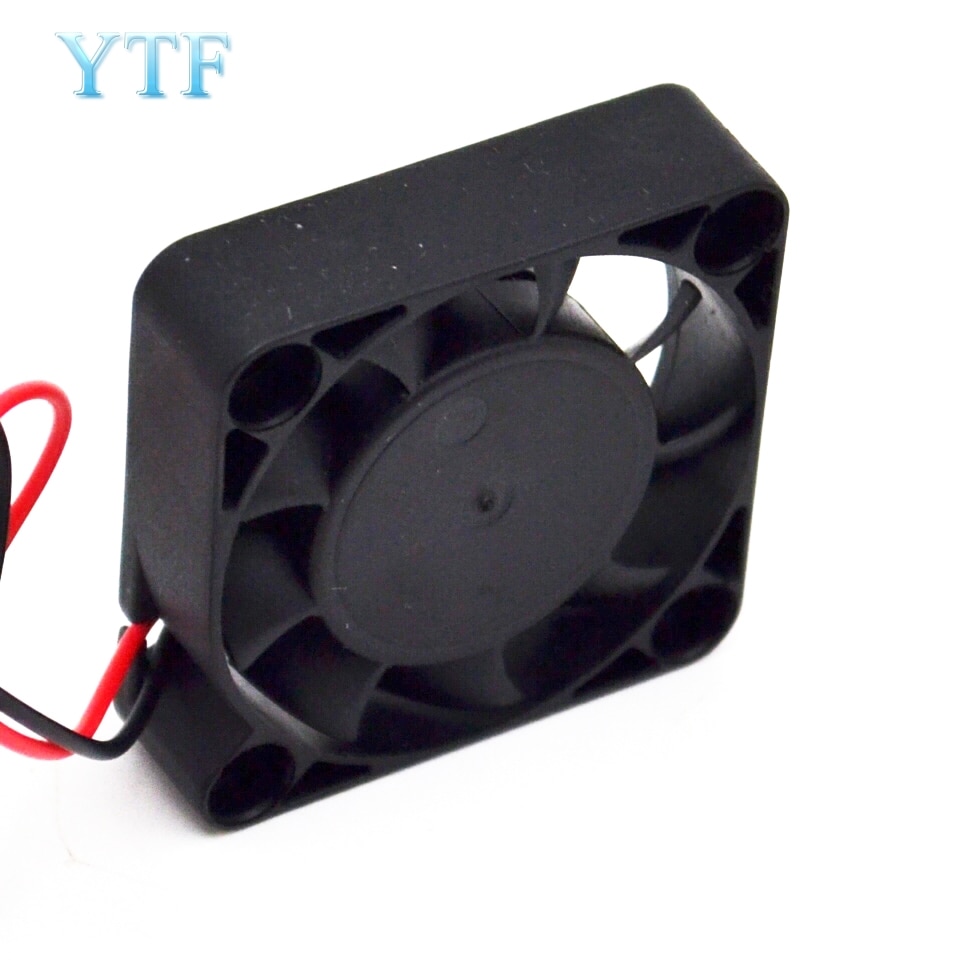 Drukarka 3D mikro wentylator 12V 24V pojedynczy łożysko kulkowe łożysko wentylatora 3010 4010 ultra cichy mały wentylator