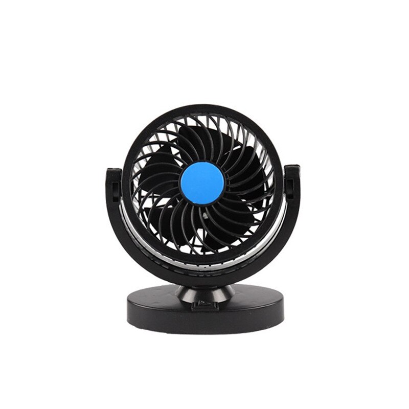 Auto Ventilator Met Sigarettenaansteker 12V Dual Head Auto Cooling Oscillerende Dashboard Ventilatie Ventilator Zomer A4