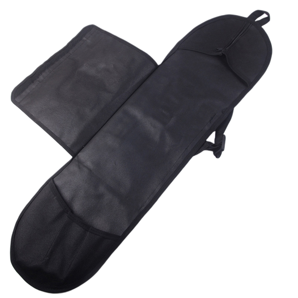 Skateboard taske slidstærk rejse singe skulderbetræk multifunktionel tykkere solidt justerbart tilbehør