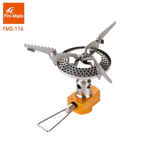 Fire Maple Outdoor Gas Stove One-Piece Stainless Big Burner Camping Equipment Folding Lightweight 2820W Outdoor Gear FMS-116: Default Title
