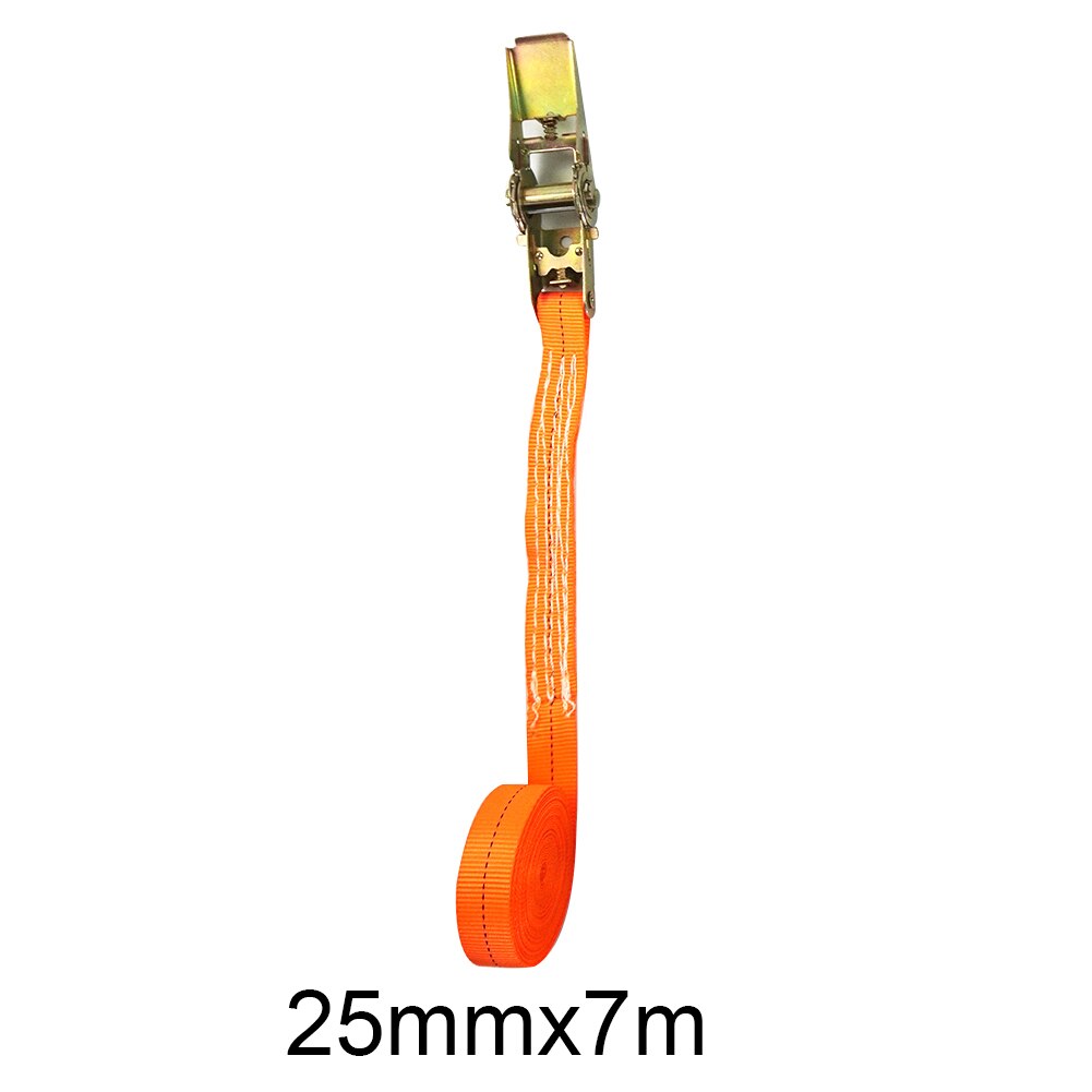 Lashing Transport Car Cargo Tensioning Belt Polyester Ratchet Straps Bundling Portable Truck Tie Down Motorcycle Heavy Duty