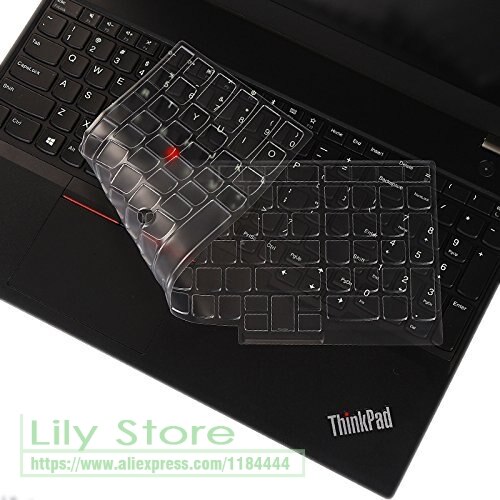Ultra Thin Keyboard Skin Cover Protector for Lenovo Thinkpad E15 E595 T590 E590 E580 T580 P52 P51s P52s 15.6" Laptop