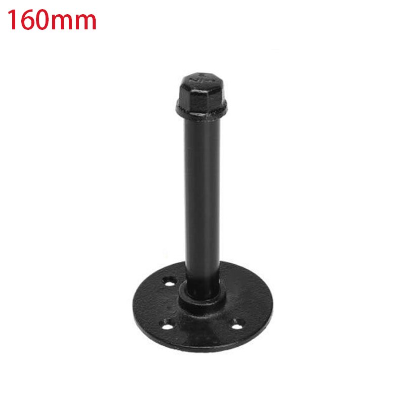 1Pc Iron Industrial Steel Pipe Shelf Bracket Holder With Screws DIY Home Decor
