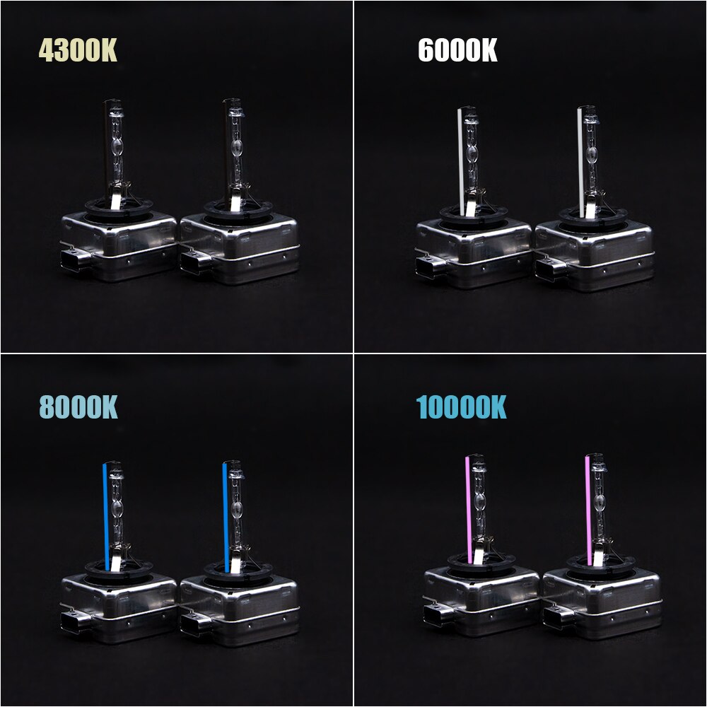 2 stuks Originele D1S Xenon 5000K D3S HID Lamp Lamp 4300K 8000K D1S 6000K Metalen Klauw 35W D1S D3S Auto Koplamp Lamp Auto Styling
