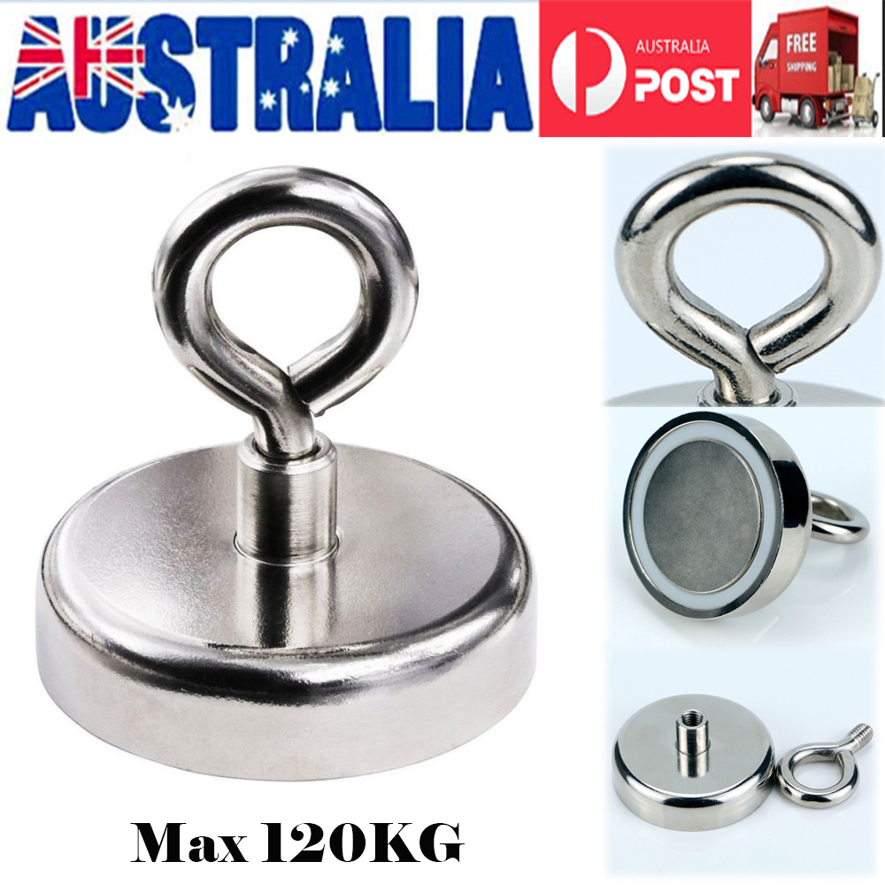 Magnetic Hooks Super Strong Hook Holder Tool 120kg Suction Home Decor House Supplies