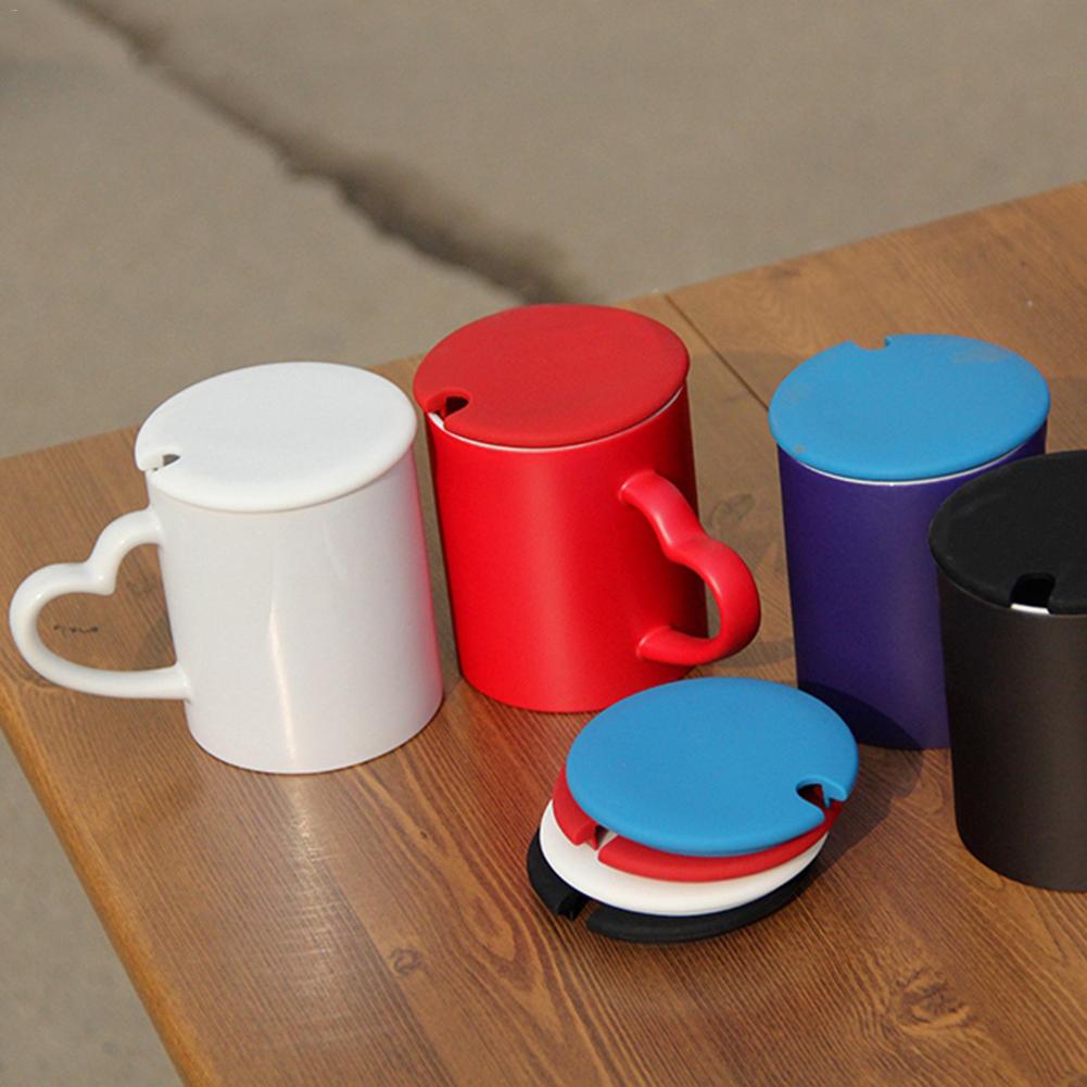 Universele Stofdicht Cup Deksel Algemene Siliconen Beker Deksel Thermische Isolatie Cup Cover Stofdicht Lekkage- proof Herbruikbare Cup