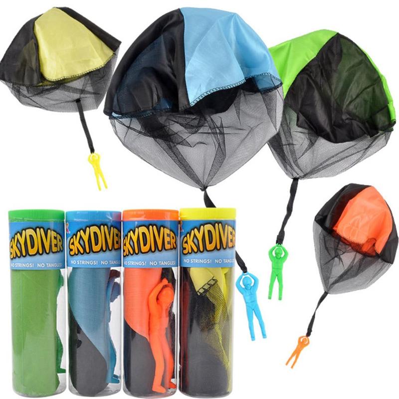 Hand Gooien Parachute Speelgoed kids Mini Licht Spelen Kinderen Educatief Speelgoed Kids Soldaat Outdoor Games Sport Speelgoed Jongen Grappige