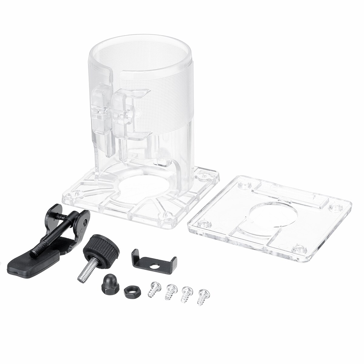 Taglierina per bordi in plastica con base in plastica per rifinitore per Makita RT0701C Worx WU601 accessori per macchine da taglio elettriche: B Kit