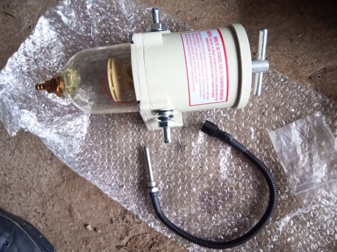 Fuel Filter 500FG Diesel Engine Racor Filter 500FH Fuel Water Separator With cartridge 2010PM Heating tube 12V/24V Heater+Joint
