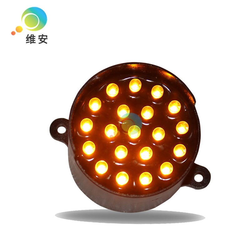 Módulo de luz de señal de tráfico para , pixel cluster LED verde de 52mm, DC12V