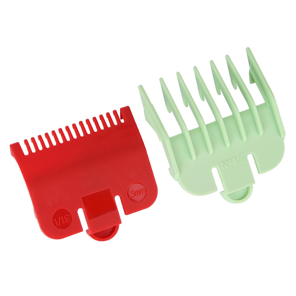 Juego de peines de guía para afeitadora de pelo eléctrica, 1/8 '', 1/16'', 2 uds.