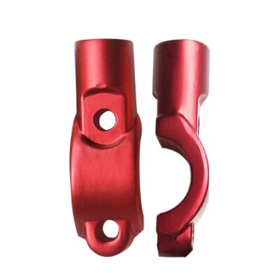 2 stk universal 7/8 tommer 22mm styr motorcykelbremse hovedcylinder spejlklemmer  m10*1.25mm til 19 rcs radial bremsepumpe: Rød