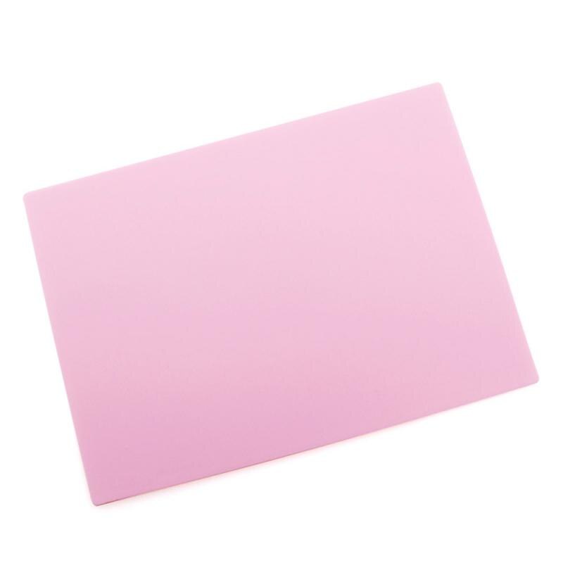 Table Decoration & Accessories Mats & Pads Food Grade Silicone Placemat Baking Rolling Pad Square Random Heat Resistant: 04