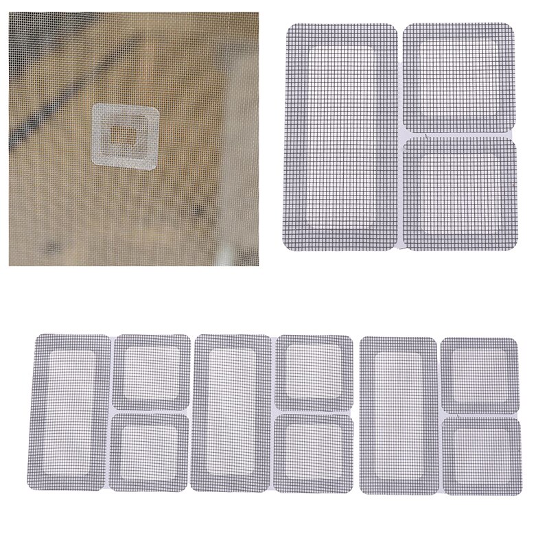Bug Repair Screen Patch Stickers Screen Repair Stickers Fix Net Mesh Window Screen for Home Anti Mosquito Fly