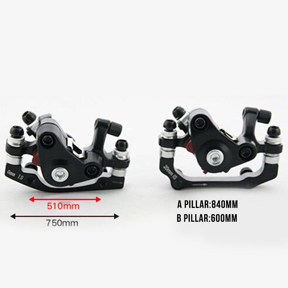 160 Front/Rear Discs-Bicycle Disc Brakes Front And Rear Brakes Bicycle Disc Brakes Mechanical Disc Brakes With G3 Discs And AB
