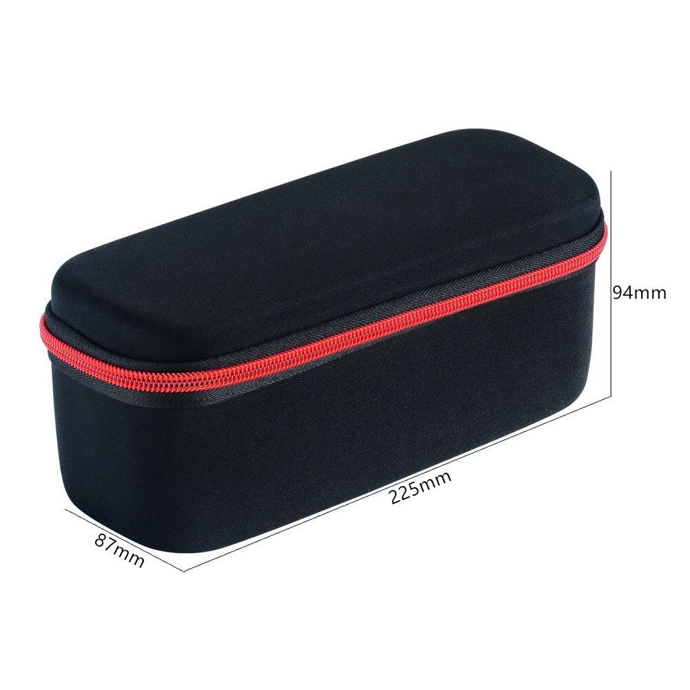 Beschermende tas draagbare eva praktische reis mesh zak rits opberghoes stofdichte bluetooth speaker voor anker soundcore pro