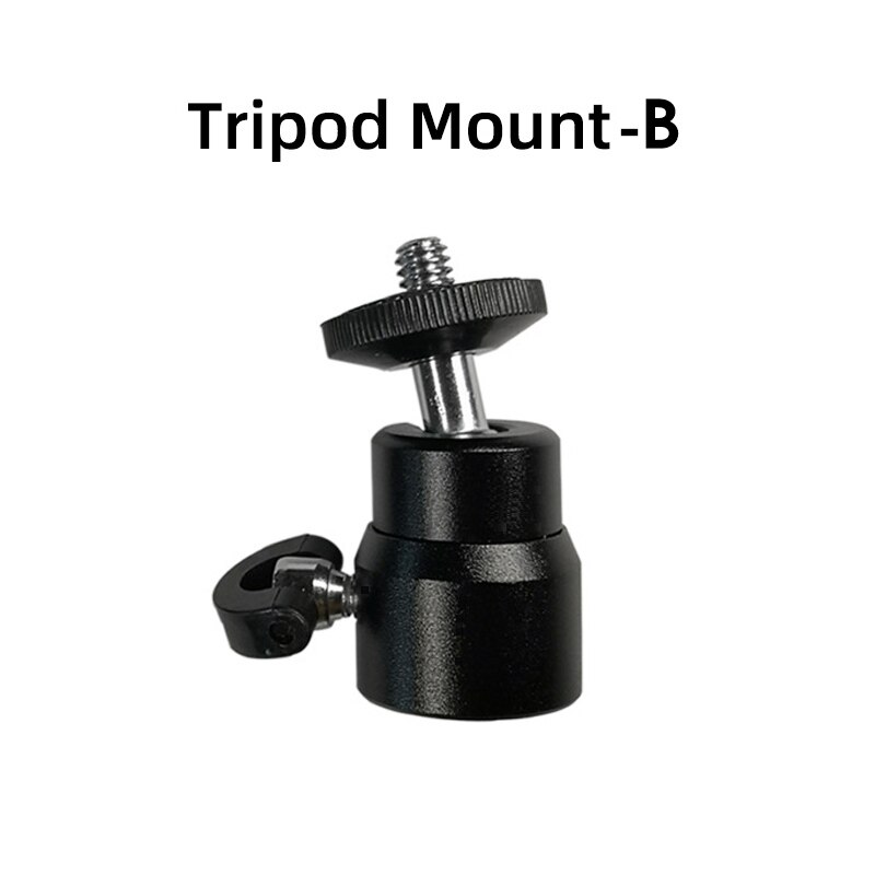 Universal Tripod Accessory Mount Gopro Adapter Cell Phone Holder Clip Shoe Bluetooth with 1/4 Screw: Mount-B