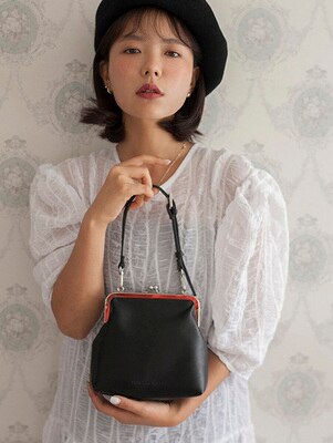 Vintage Women Clip Bag Simple Shoulder Crossbody Bag Brand Female Handbag and Clutch Leisure Travel Bag Purse Sac Chic: black