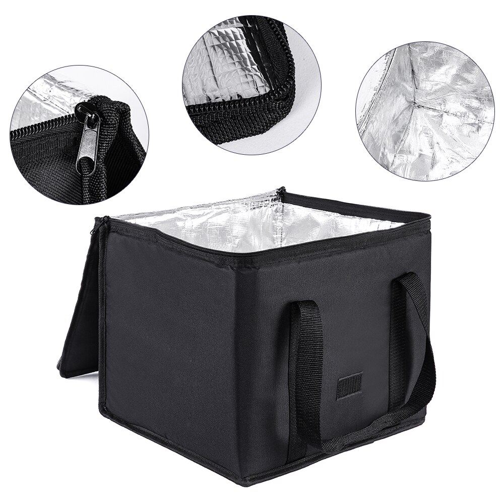 26L Cooler Bag Car ice pack picnic Large cooler bags Black Insulation package thermo ThermaBag refrigerator