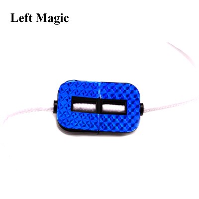 1pcs Broken Rope restoration close-up magic trick children's puzzle novelty prop toy easy to operate whole person joke: Green