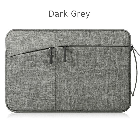 Brand aigreen Bag For Laptop 11",13",14",15",15.6 inch, Handbag Sleeve Case For Macbook 13.3",10" Tablet,Free: Dark Grey / 15.4-inch