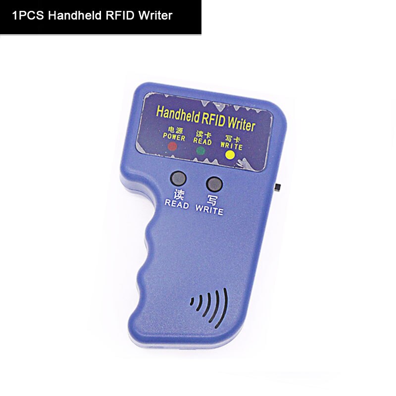 Handhållen 125 khz  em4100 rfid kopiator skrivare duplikator programmerare läsare och  t5577 omskrivbara id-nyckelbrickor taggar kort  t5577: Alternativ 2
