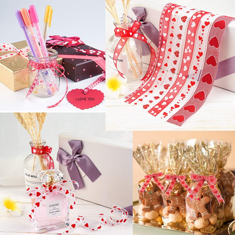 Magenta/roze organza cadeaulint – 25 mm x 20 meter Magenta/roze organza cadeaulint – 25 mm x 20 meter