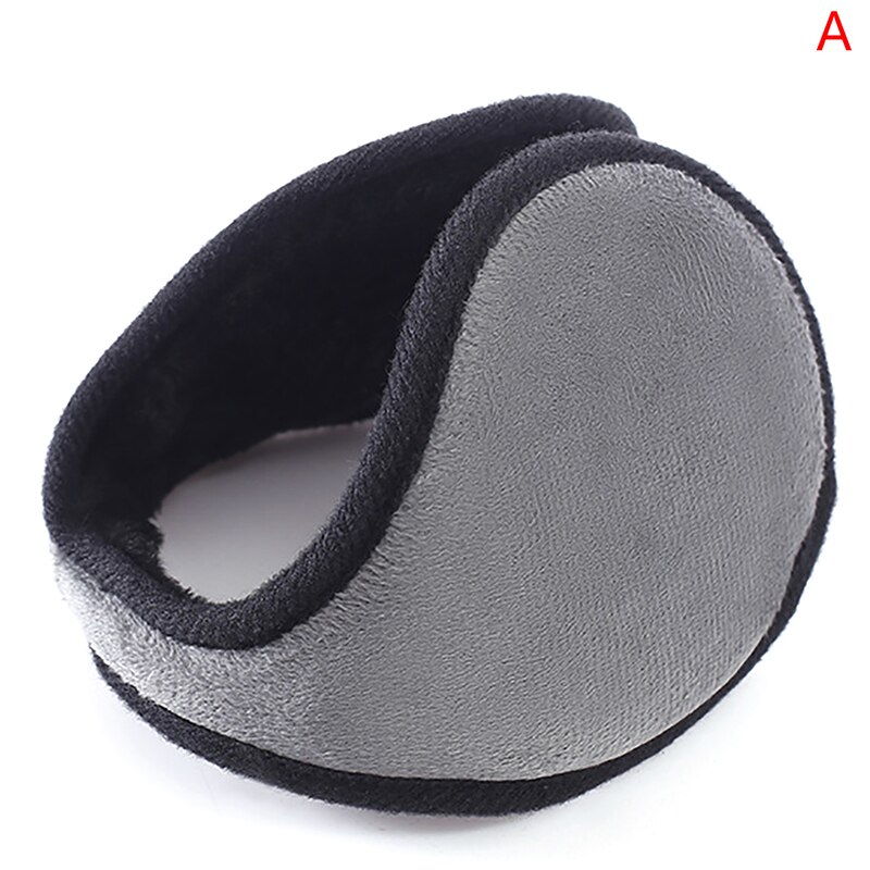 Pluszowe plecy w stylu mody nauszniki męskie nauszniki męskie nauszniki na co dzień utrzymuj ciepło zimowa pokrywa ochronna robić użytku na zewnątrz osłona uszu: A