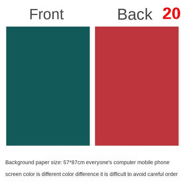 BEIYANG – arrière-plan Morandi 57x87cm, papier de photographie, arrière-plan de photographie, couleur unie, pour Ins, photographie et Studio Photo: Background 20